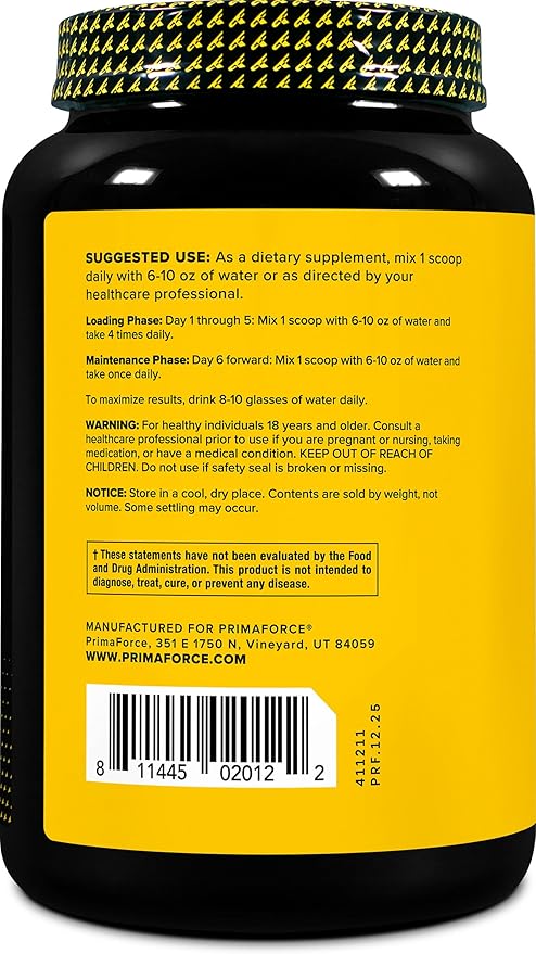 Primaforce Creatine Monohydrate Powder – 1000 Grams - Micronized