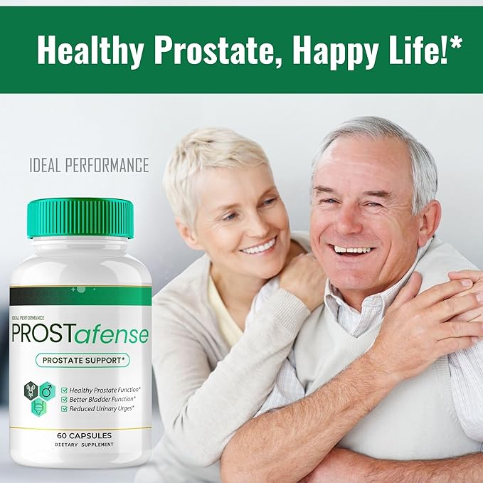 Prostafense Prostate Health Supplements for Men Capsules Official Prostafense All Natural Support Pills - Maximum Strength Premium Formula for Daily Wellness Prosta Fense Reviews (2 Pack)