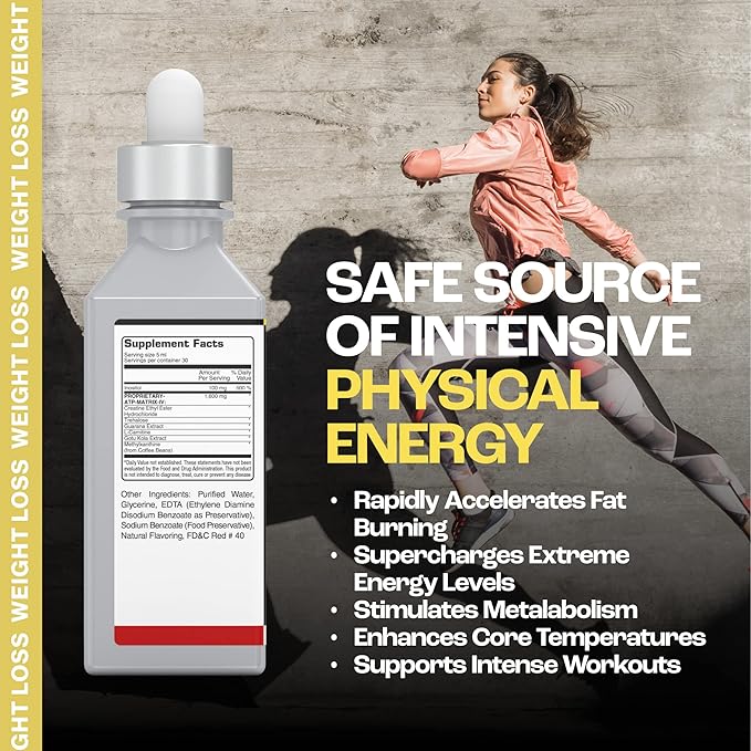 MMUSA Ultra Thermogenic Serum: Top Fat Burner &amp Metabolism Enhancer. Slim Boost Energy &amp Elevate Pre-Workout Performance. Muscle Support Appetite Control. for Men &amp Women. Cherry 5.1 F