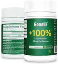 L-Ergothioneine Supplement 30mg - Fermentation-Based 99.99% Purity Antioxidant - Clinically Studied to Support Longevity Restful Sleep &amp Healthy Aging - Vegan &amp Non-GMO - 90 Capsules