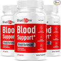 (3 Pack) GlucoZone Blood Support - GlucoZone Capsules Support Optimizer Supplement All Natural Advanced Formula Pills Premium Vitamins for Health &amp Wellness 180 Capsules for 3 Months