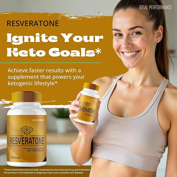 Resveratone Capsules Resveratone Advanced Formula Pills - Maximum Strength Resveratone Keto Capsules Resveratone Pills Official Formula Resveratone Keto Capsules Reviews (5 Pack)
