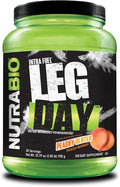 NutraBio Leg Day Intra Workout Powder - Advanced Carb Supplement with Cluster Dextrin &amp Electrolytes - Carb Powder with EAAs/BCAAs - Cyclic Dextrin for Performance - Peach Mango - 20 Servings