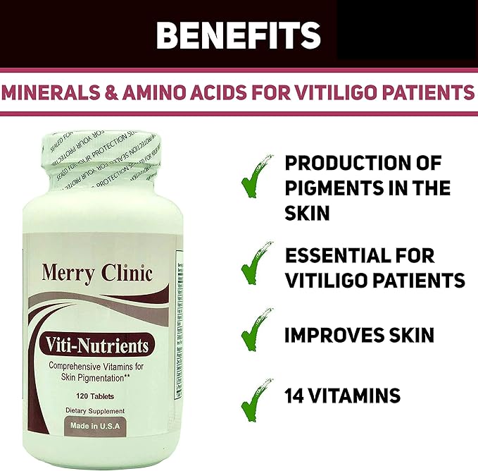 Viti-Nutrients Comprehensive Vitamins for Skin Pigmentation - 120 Tablets