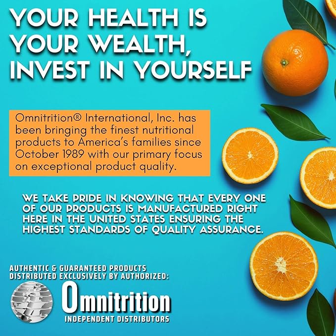 Omnitrition Bundle of 2 Products - the AM and PM Bundle Includes Omni IV Liquid Vitamin with Glucosamine and OmniTrim Nite Lite
