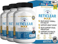 Reticlear Max Eye Health Supplement 60 Capsules Vision Support with 24 Natural Ingredients 30 Day Supply (3)