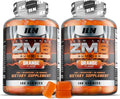 Iron Labs ZM6 Gummies for Men &amp Women - 2 Pack - Zinc Magnesium Gummies (200 Count Orange Flavor Vegan) - Magnesium Citrate and Zinc Citrate Supplements with Vitamin B6 and D3