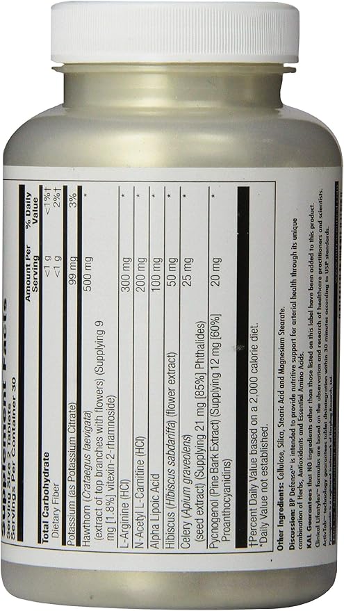 KAL BP Defense Tablets 60 Count