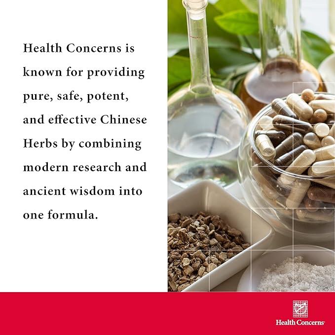 Health Concerns Nine Flavor Tea – Immune Support Kidney Support &amp Lymphatic Health – Chinese Herbal Supplement for Oral Health Night Sweats Blurred Vision – 90 Capsules