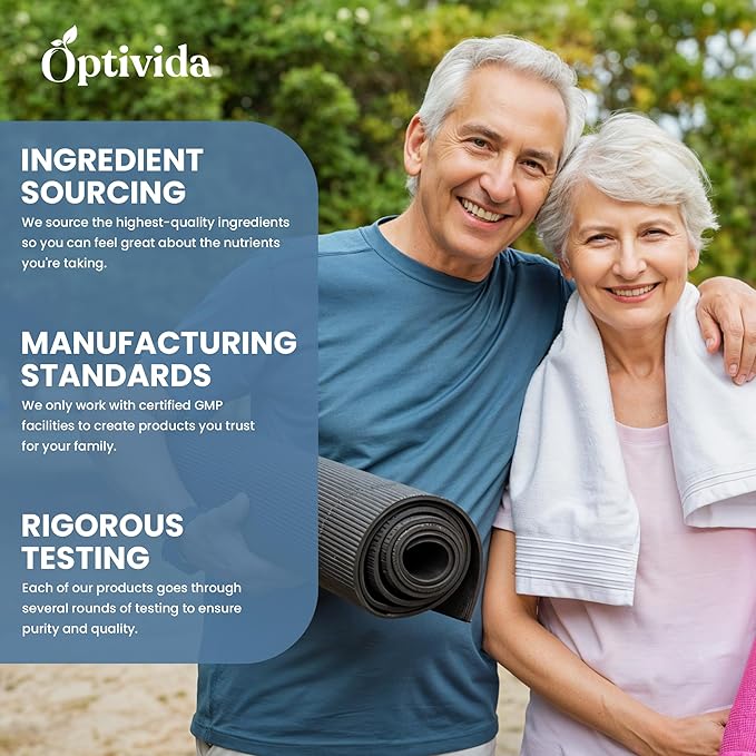 OPTIVIDA Sugr-2-Fibr - Natural Blood Sugar Support Supplement with Enzyme Technology - Glucose Support Supplement - Sugar to Fiber for Gut &amp Energy Levels - Blood Sugar Supplement - 60 Vegan Capsu