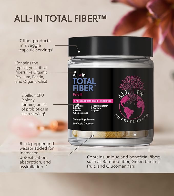 All In Nutritionals Total Fiber Capsule