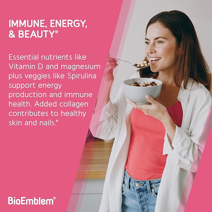 BioEmblem Antarctic Krill Oil Supplement and Women's Multivitamin