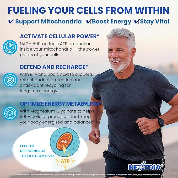 Liposomal Nad+ Supplement for Women Men - Max Absorption Nad Gummies Plus Resveratrol Fisetin Quercetin TMG Caffeine B12 for Aging Defense Energy &amp DNA Repair Skin Brain Antioxidant - 60