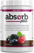 Isolate Protein - Diet Supplement for Improved Gut Health Extra Nutritional Support Non-GMO Gluten-Free Lactose-Free Casein-Free (2.2 Lbs Berry Fusion)