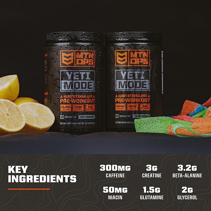 MTN OPS Creatine + Yeti Mode Pink Lemonade Bundle