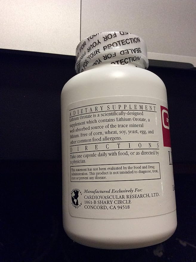 Cardiovascular Research Lithium Orotate - 90 Capsules