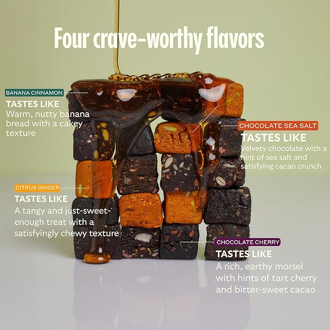GEM Sample Pack: Functional Real-Food Bites formulated for Your Daily Needs