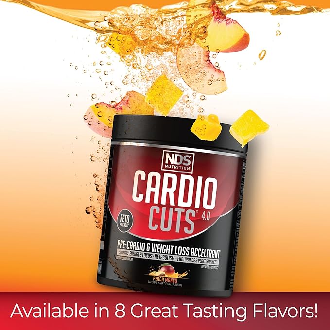 NDS Nutrition Cardio Cuts 4.0 - Peach Mango20 servings (Pack of 1)