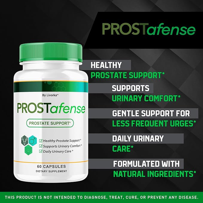 (5 Pack) Prostafense Health Supplements for Men Capsules - Official Prostafense Pills All Natural Support Prostafence Maximum Strength Premium Formula for Daily Wellness 300 Capsules For 5 Months