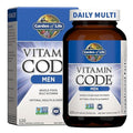 Garden of Life Vitamin Code Whole Food Multivitamin for Men - 120 Capsules Vitamins for Men Fruit &amp Veggie Blend and Probiotics for Energy Heart Prostate Health Vegetarian Mens Multivitamins