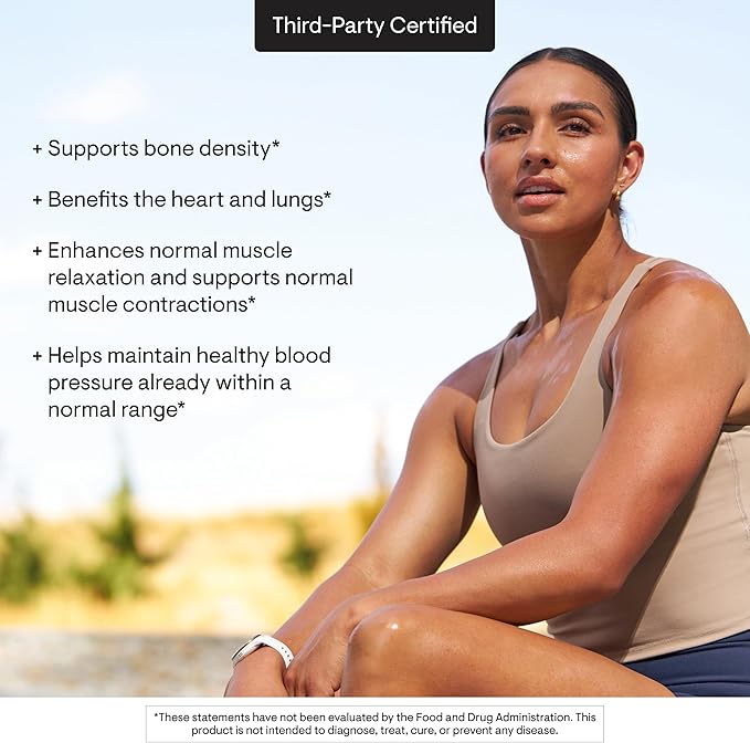 THORNE - Calcium-Magnesium Malate - Optimally Absorbed Magnesium &amp Calcium Mineral Supplement - Supports Bone Muscle Lung &amp Heart Health* - Third-Party Certified - Dairy &amp Gluten-Free -