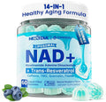 Liposomal Nad+ Supplement for Women Men - Max Absorption Nad Gummies Plus Resveratrol Fisetin Quercetin TMG Caffeine B12 for Aging Defense Energy &amp DNA Repair Skin Brain Antioxidant - 60
