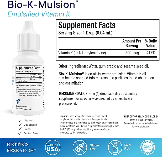 Biotics Research Gastrazyme™ &amp Bio K Mulsion™ – Digestive Support with Vitamin U Complex &amp Liquid Vitamin K1 for Bone Strength Heart Health Gut Lining &amp Healthy Blood Clotting- 90 tabs +