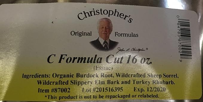 Christopher's Original Formulas Essiac-C Formula Cut 16 OZ