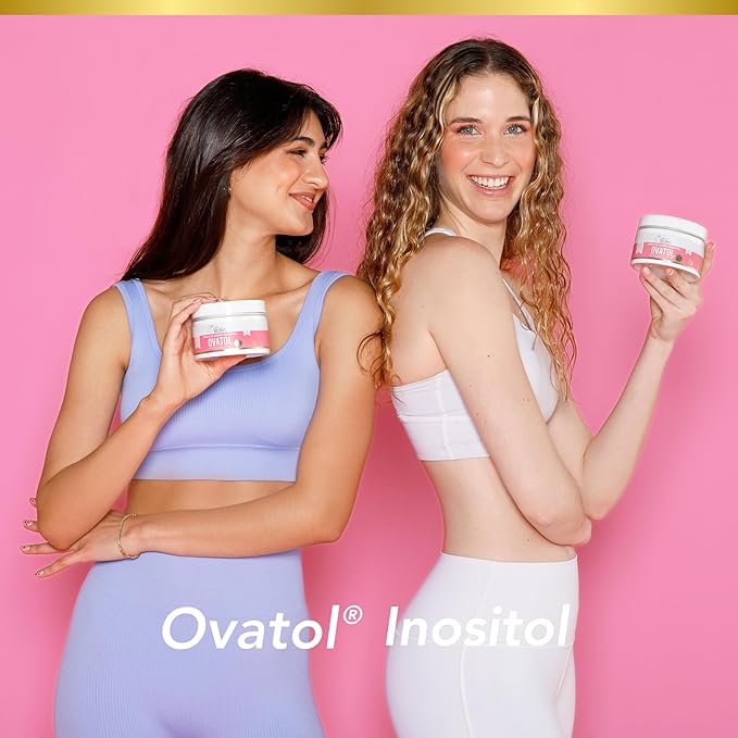 Ovatol (6g) Pure Powder Inositol | Myo-Inositol &amp D-Chiro-Inositol 40:1 Ratio | 6g per Serving | Powdered Supplement for Hormonal Support | 38 Servings | Ovaric and Hormone Support |