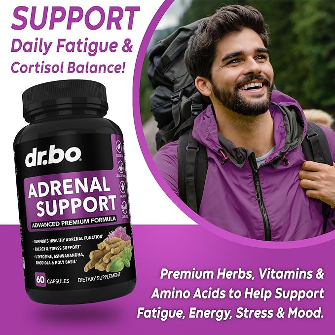 DR. BO Thyroid Adrenal Supplements for Women &amp Men