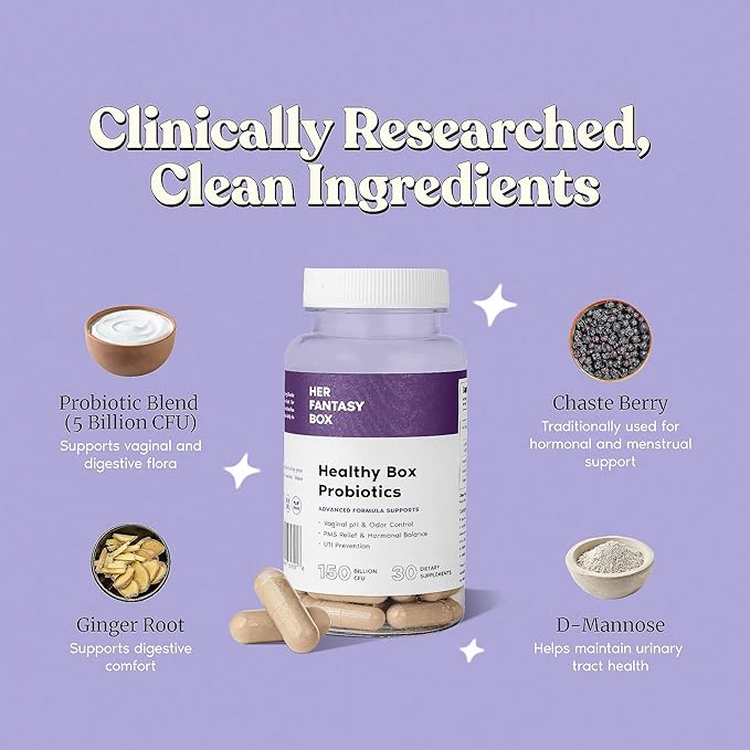 Her Fantasy Box | Healthy Box Probiotics 3 Pack