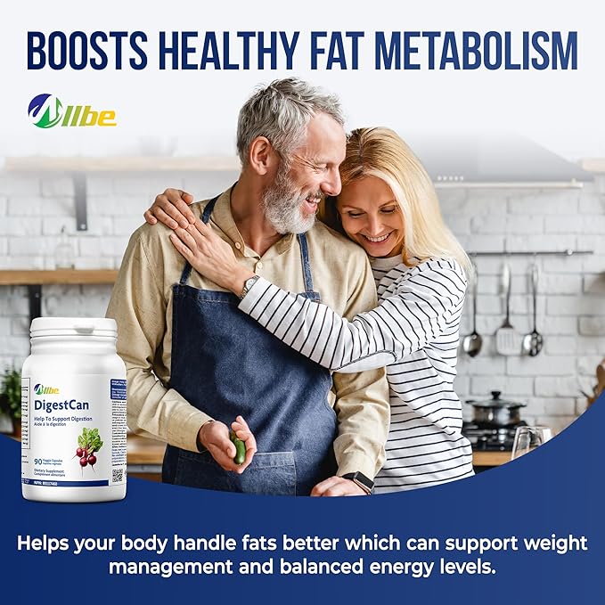 DigestCan - Digestive Enzymes Supplement (120g) Probiotics for Digestive Comfort &amp Gut Health Advanced Enzyme Formula for Men &amp Women Gluten-Free &amp Vegan Friendly - 90 Capsules