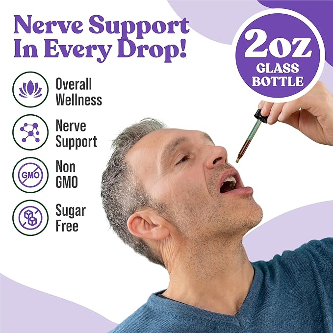 Nervestra - Nerve Health with Alpha Lipoic Acid to Bolster Nerve Health and Support Healthy Nerve Function - Alpha Lipoic Acid Vitamin B6 White Willow Bark Turmeric Passionflower &amp More!