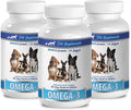 Dog Protein - Omega 3 - Advanced Complex - Health &amp Wellness - for Dogs - Dog Heart Health - 3 Bottle (540 Softgels)