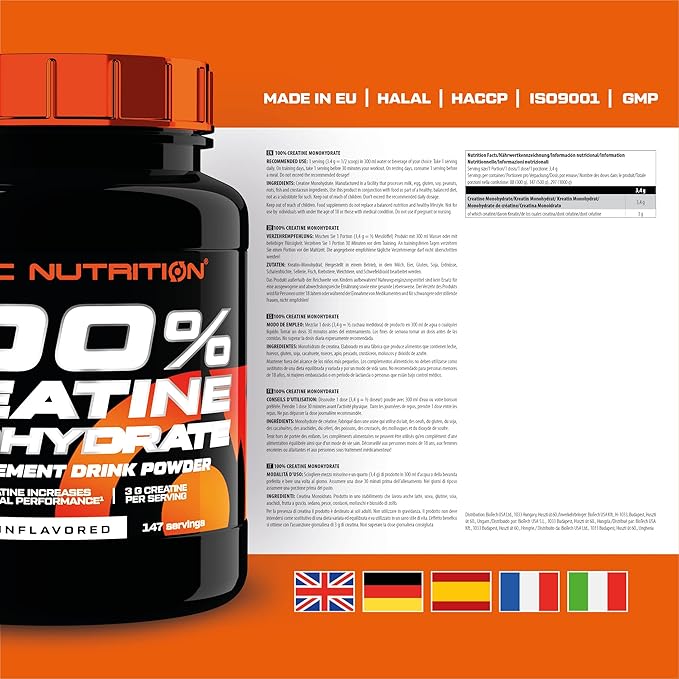 Scitec 100% Creatine 500g