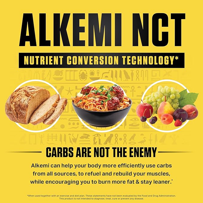 Alkemi NCT® - Support Agent with Berberine ProCynCi® Cinnamon Extract Chromium Picolinate InSea2® and GlucoVantage