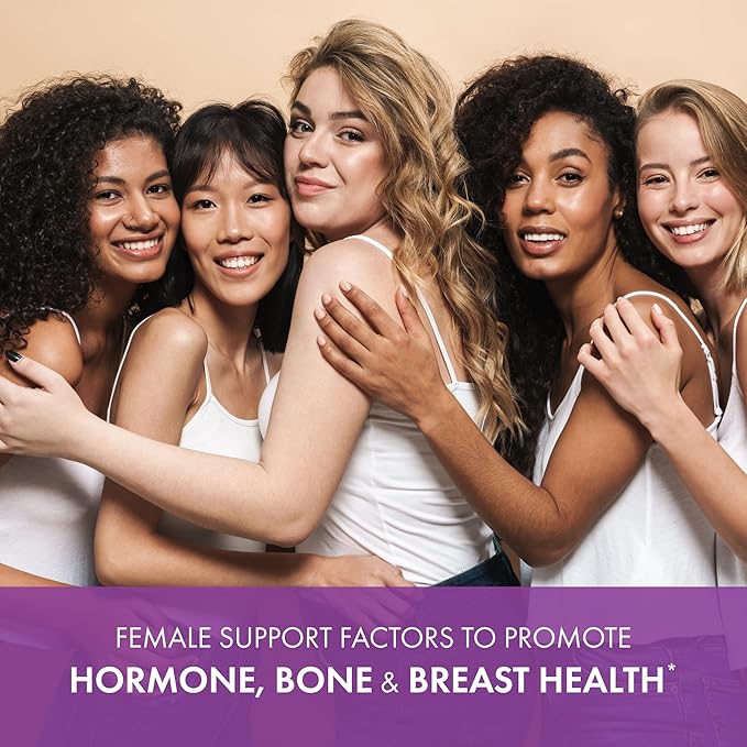 PURE ESSENCE LABS One N Only Multivitamin for Women Natural One a Day Herbal Supplement with Vitamin D3 B12 and Biotin with Whole Foods 30 Tablets