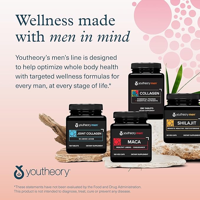 Youtheory Men's Shilajit Capsule 90 Vegetarian Capsules