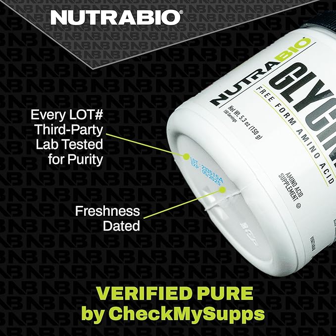 NutraBio 100% Pure L-Leucine - Muscle Recovery and Support - Naturally Fermented Free Form Amino Acid - Vegan Non-GMO Gluten Free - (500 Grams)