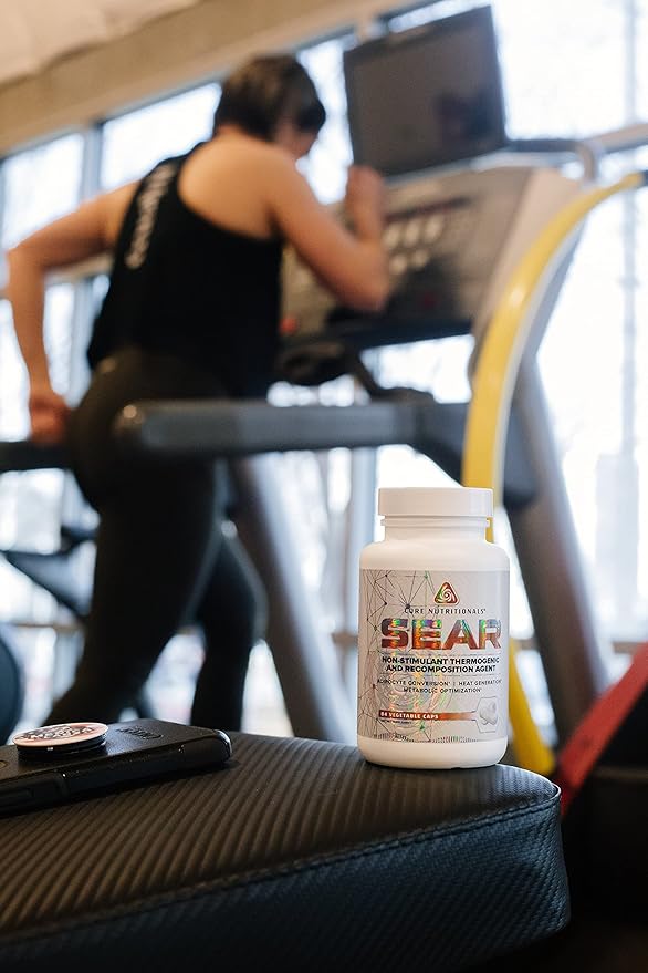 Core Nutritionals Sear Thermogenic &amp Recomposition Agent | Non Stim Fat Burner | Weight Management Support | with Paradoxine Grains of Paradise | 84 Vegetable Capsules