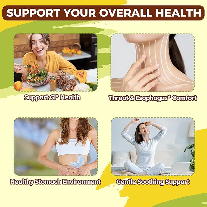 Slippery Elm Liquid Drops Marshmallow Root Slippery Elm Bark Tincture with DGL Licorice Extract Digestive Health Soothing Throat Support &amp Stomach Comfort Vegan 60ML