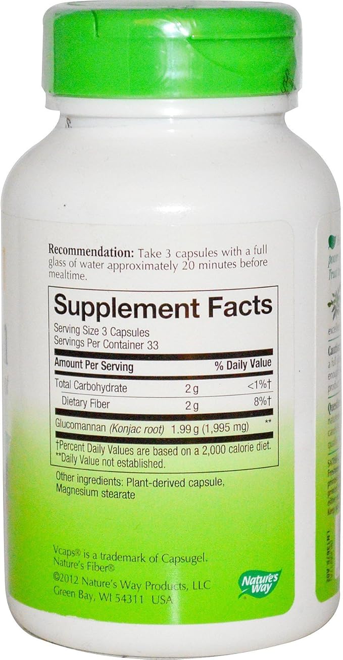 Natures Way Glucomannan