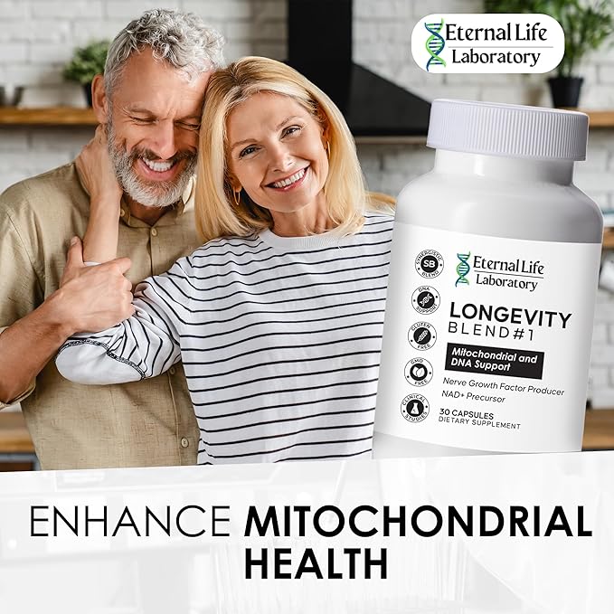 NAD+ Supplement with CoQ10 200mg PQQ Nicotinamide Riboside Shilajit for Anti Aging Skin &amp Cell Vitality Longevity Blend #1 Made with Pure Shilajit and NAD - 30 Veggie Capsules