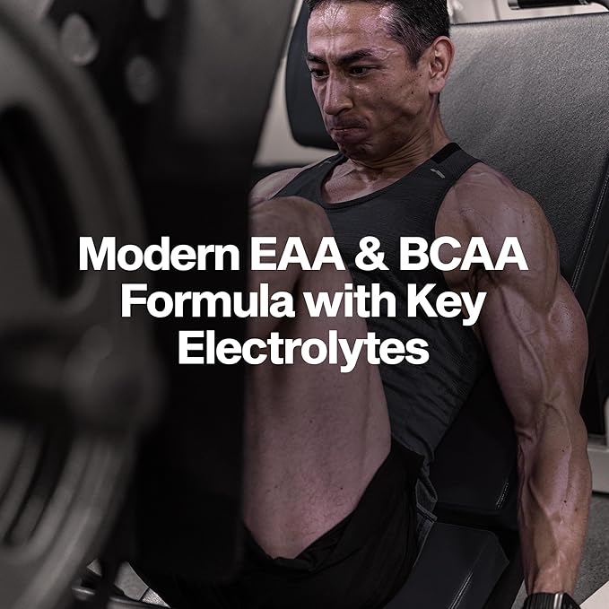MuscleTech Platinum Essential Amino Acids Supplement with Electrolytes Fruit Punch - Pre-Workout Powder for Energy Muscle Growth &amp Strength Builder - EAA Complex for Men &amp Women - 30 Serving