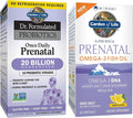 Garden of Life Prenatal Support Bundle – Minami Prenatal DHA Omega 3 Fish Oil (60 Soft gels) + Dr. Formulated Once Daily Prenatal Probiotics for Mom &amp Baby (30 Vegetarian Capsules) Gluten Free