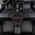 Car mat Custom Car Floor Mats for mercedess-benzs CLA CLA180 CLA200 CLA220 CLA250 CLA260 Auto Foot Accessories Carpets (Color : Black White)