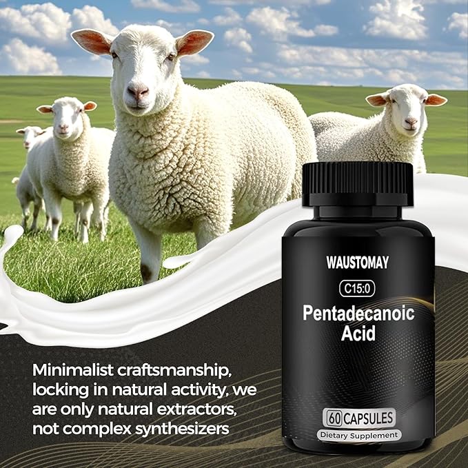 Pentadecanoic Acid Non-GMO - 60 Capsules