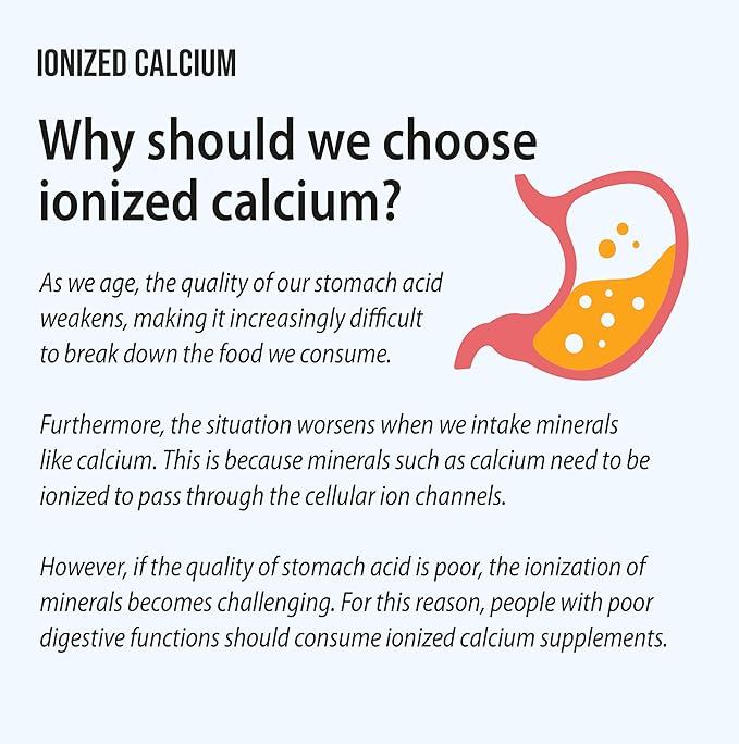 Dr G's Amazing Ionized Cal Mag - Bone Health Calcium Magnesium Powder Supplement - 60 Sticks x 3 Packs for 6 Months (180 Count)