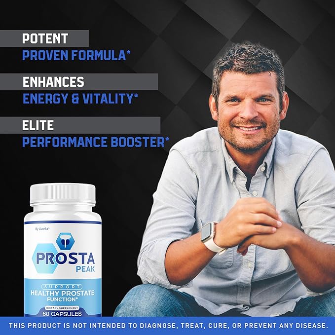 (2 Pack) Prosta Peak Capsules - Official ProstaPeak Support Supplement Pills For Men - Maximum Strenght Natural Prosta Peak Support For Overall Health &amp Wellness Reviews 120 Capsules For 2 Month