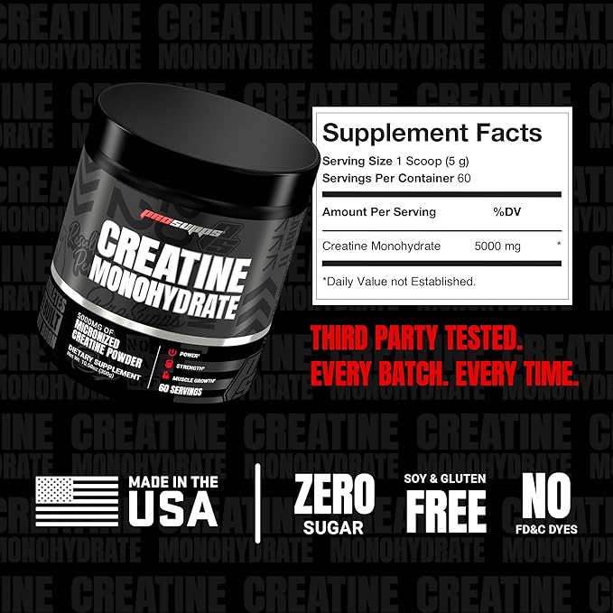 PROSUPPS Creatine 300 Unflavored 10.58 oz (300 g)